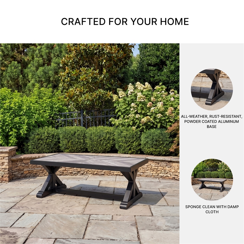 Signature Design by Ashley Isopleth Outdoor Coffee Table
