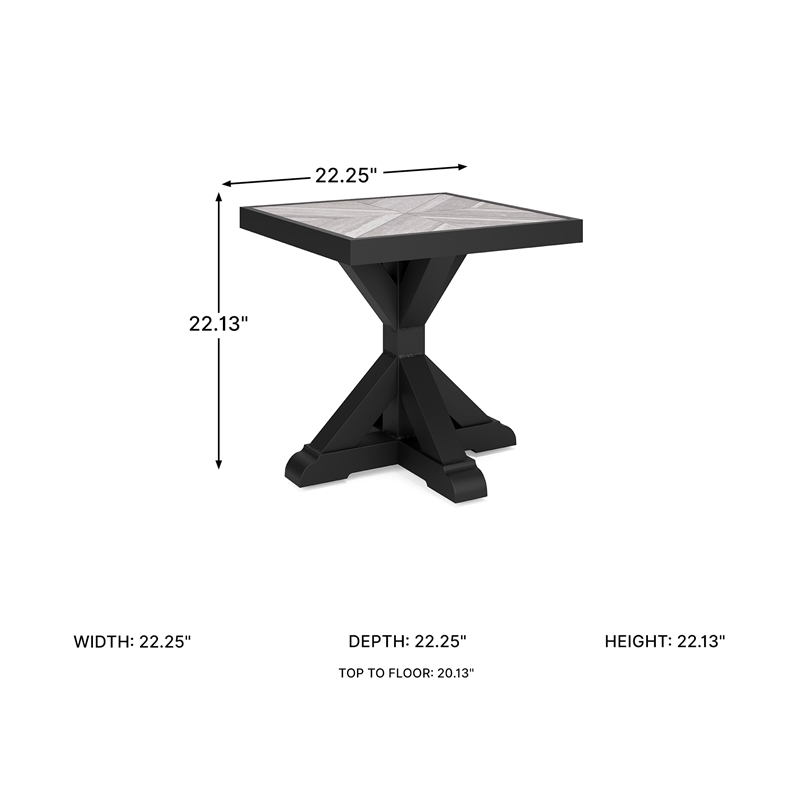Signature Design by Ashley Isopleth Outdoor End Table