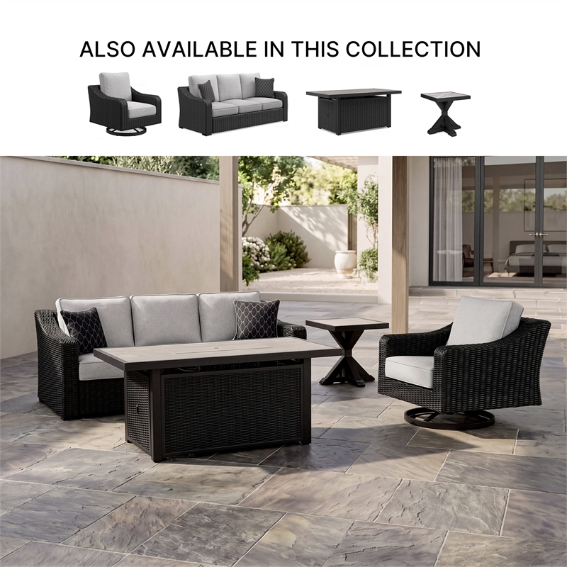 Signature Design by Ashley Isopleth Outdoor Fire Pit Table