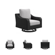Signature Design by Ashley Isopleth Outdoor Swivel Lounge with Cushion