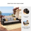 Signature Design by Ashley Isopleth 2-Piece Outdoor Loveseat with Cushion