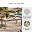 Signature Design by Ashley Fescue Lagoon Outdoor Coffee Table