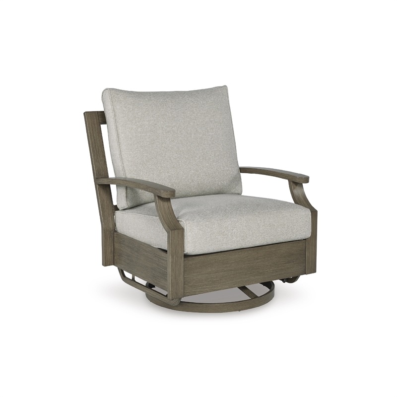 Signature Design by Ashley Fescue Lagoon Outdoor Swivel Glider Chair