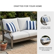 Signature Design by Ashley Fescue Lagoon Outdoor Loveseat with Cushion