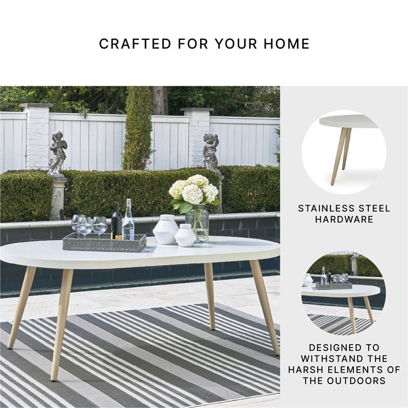 Signature Design by Ashley Hemlock Mica Outdoor Dining Table