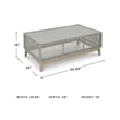 Signature Design by Ashley Hemlock Mica Outdoor Coffee Table