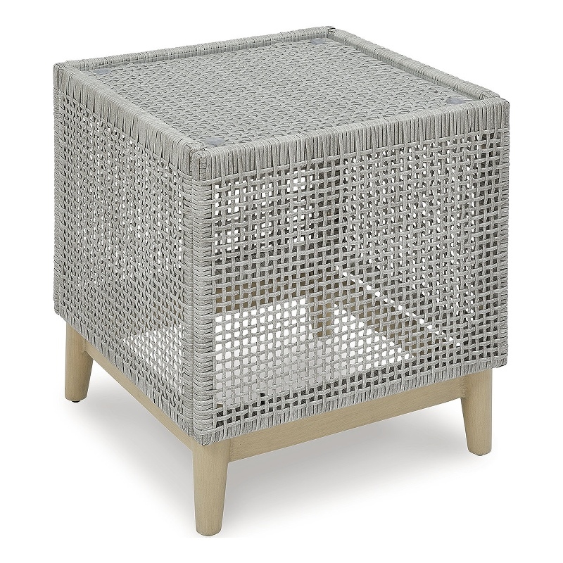 Signature Design by Ashley Hemlock Mica Outdoor End Table