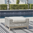 Signature Design by Ashley Hemlock Mica Outdoor Ottoman with Cushion