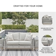 Signature Design by Ashley Hemlock Mica Outdoor Loveseat with Cushion