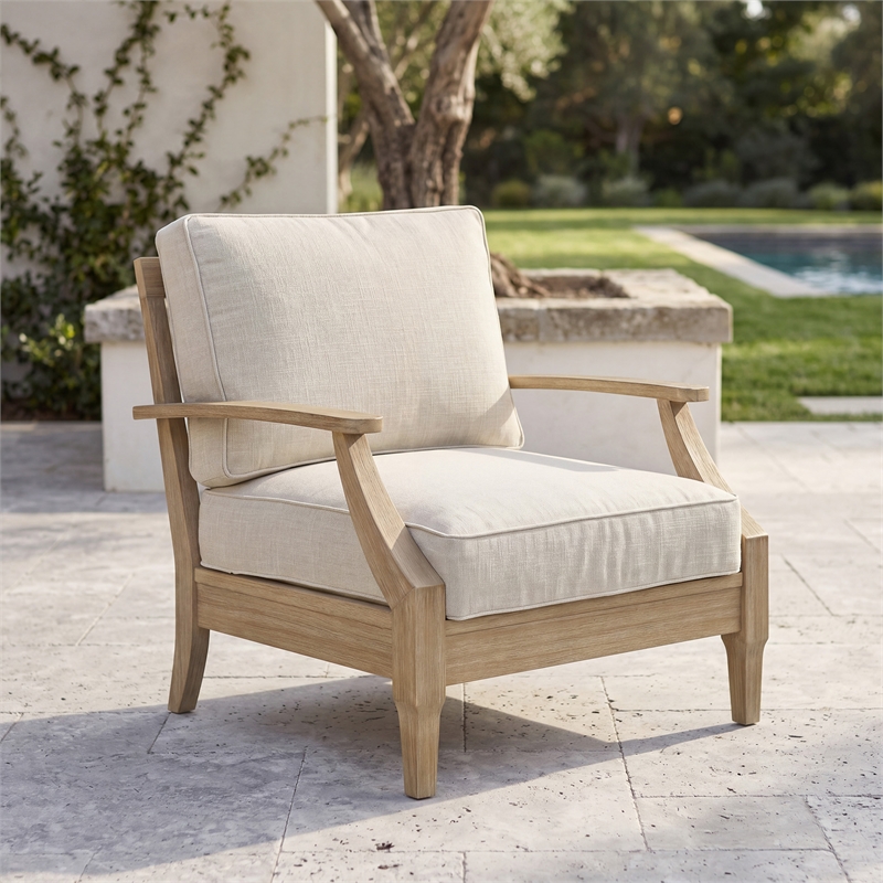 Signature Design by Ashley Filament Lattice Lounge Chair with Cushion