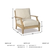 Signature Design by Ashley Filament Lattice Lounge Chair with Cushion