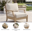 Signature Design by Ashley Filament Lattice Lounge Chair with Cushion