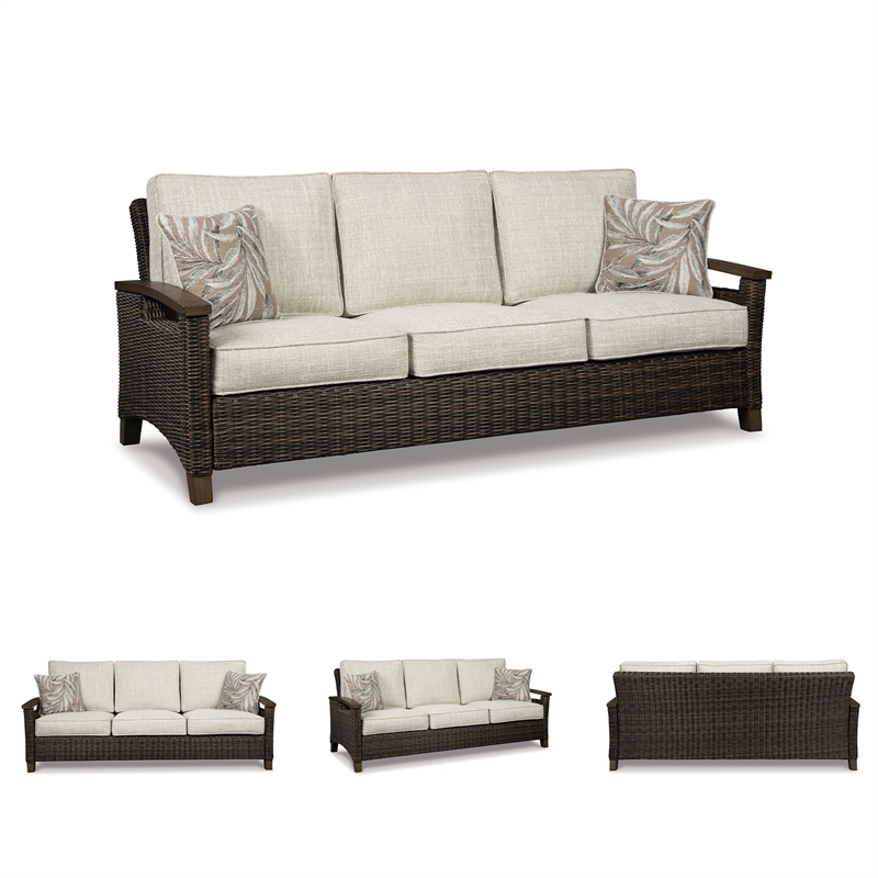 Signature Design by Ashley Cattail Foam Sofa with Cushion