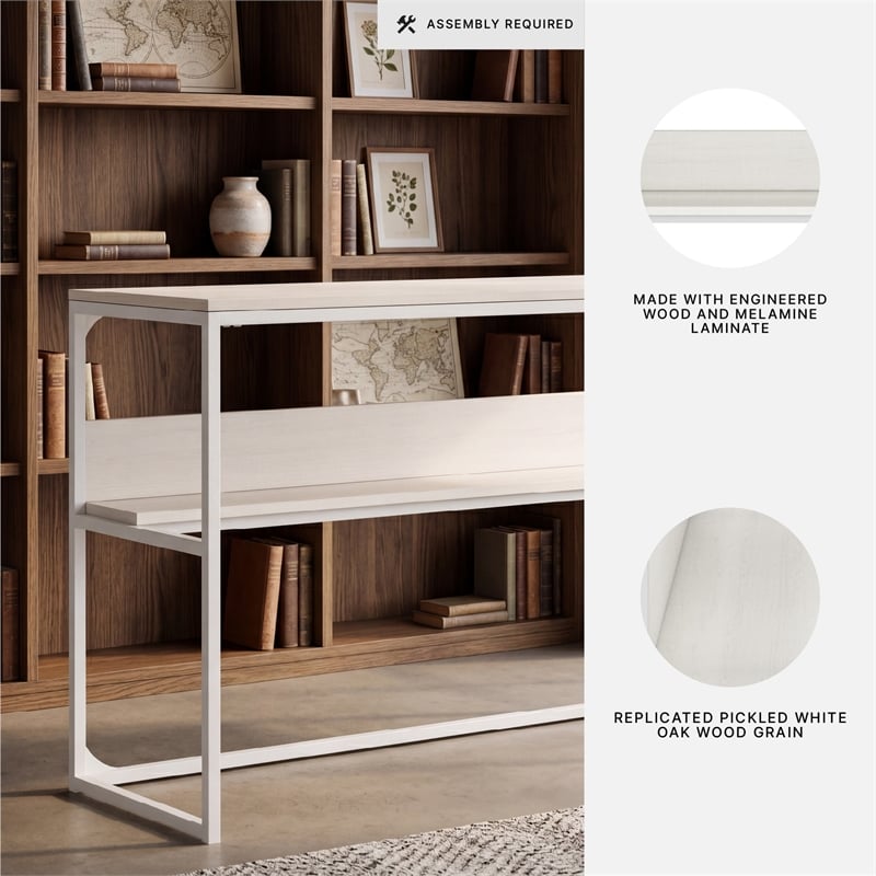 Signature Design by Ashley Marlowmere Home Office Desk in White