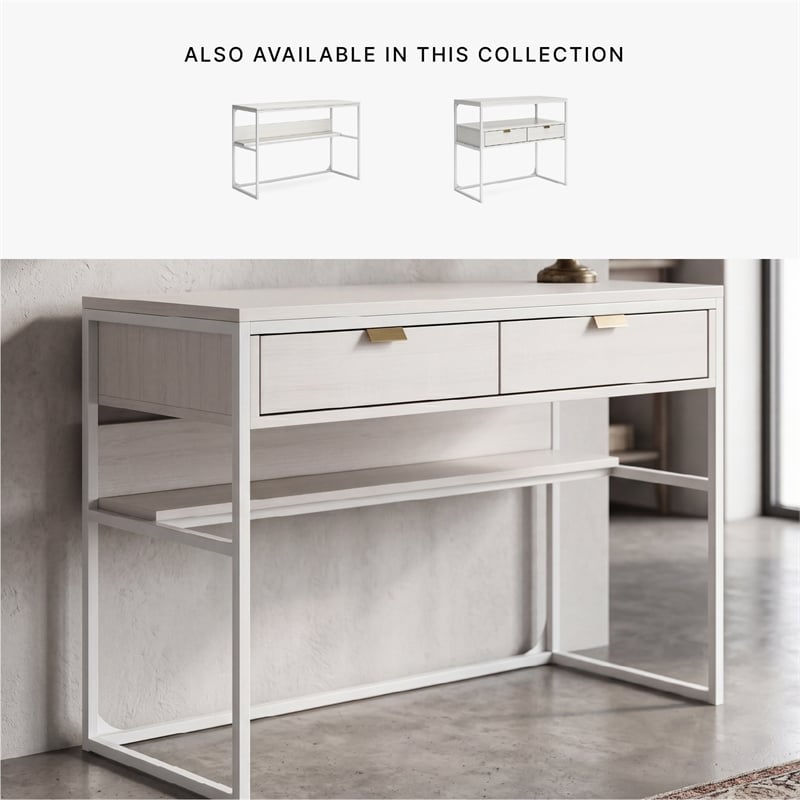 Signature Design by Ashley Marlowmere Home Office Desk in White