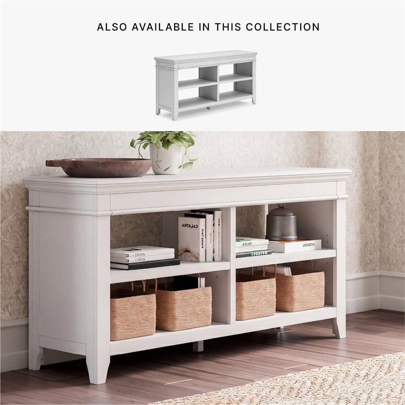 Signature Design by Ashley Calderyn Credenza in White