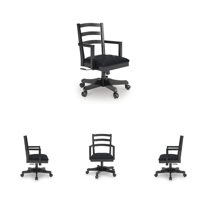 Signature Design by Ashley Correnza Home Office Desk Chair in Black