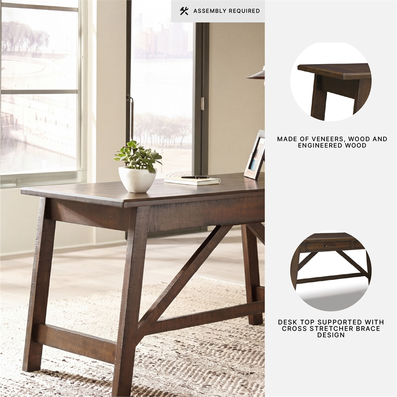 Signature Design by Ashley Dunmere Home Office Desk in Brown