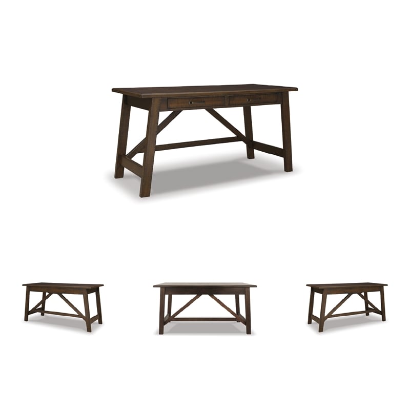 Signature Design by Ashley Dunmere Home Office Desk in Brown