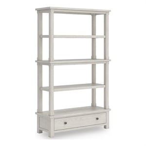 Signature Design by Ashley Roskell 75&quot Bookcase in White