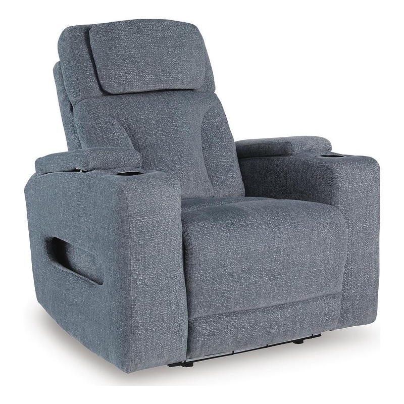 Signature Design by Ashley Fairwick Power Recliner in Steel