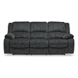 Signature Design by Ashley Calder Row Reclining Sofa in Slate