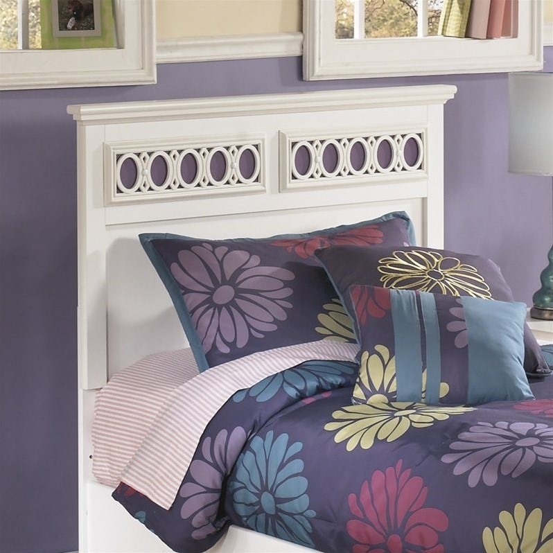 Signature Design by Ashley Furniture Zayley Panel Headboard in White