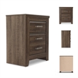 Signature Design by Ashley Juararo 2-Drawer Nightstand in Dark Brown