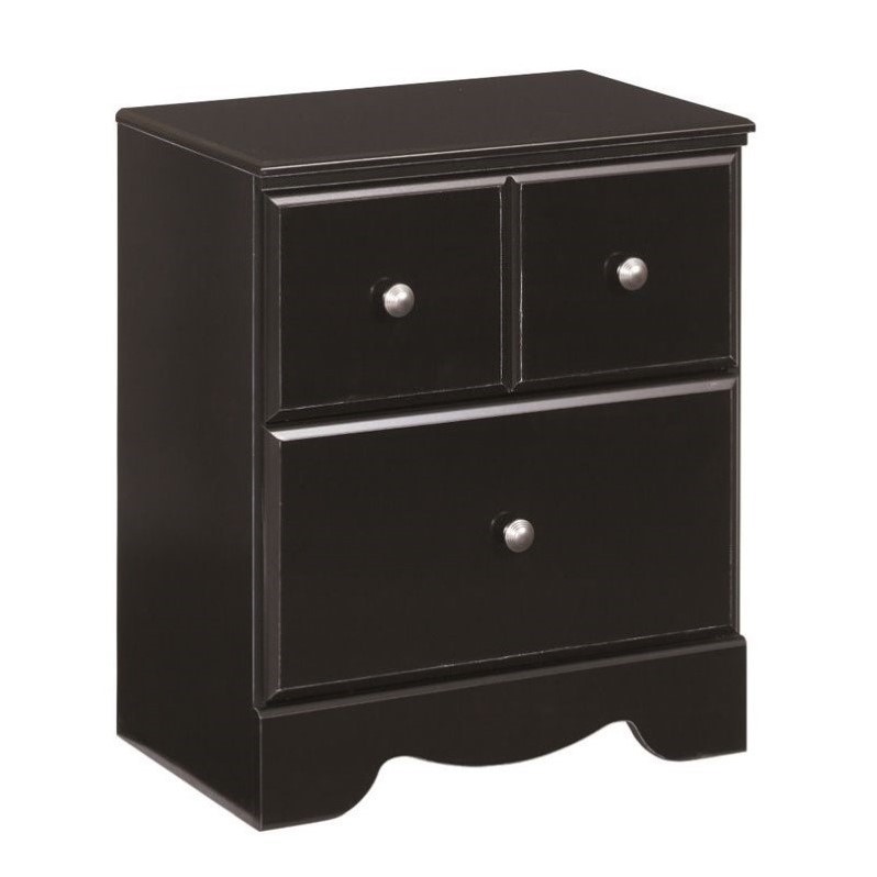 Signature Design By Ashley Shay 2 Drawer Nightstand In Almost
