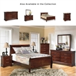 Signature Design by Ashley Alisdair 5-Drawer Chest in Warm Dark Brown