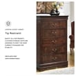 Signature Design by Ashley Alisdair 5-Drawer Chest in Warm Dark Brown