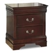 Signature Design by Ashley Alisdair 2-Drawer Nightstand in Dark Brown