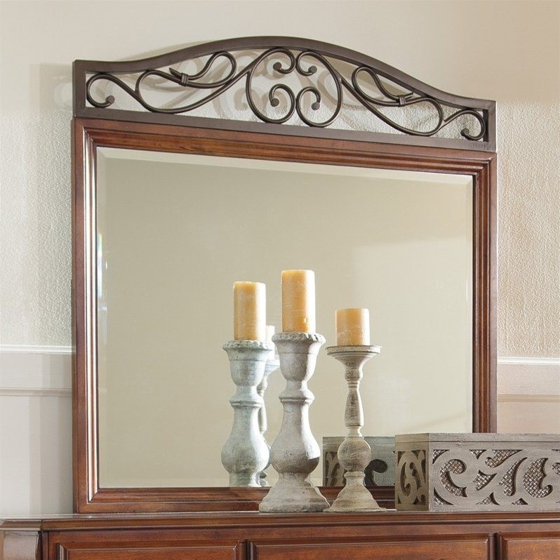 Signature Design By Ashley Furniture Wyatt Bedroom Mirror B429 36