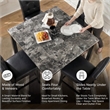 Signature Design by Ashley Maysville 5 Piece Square Counter Table Set in Black