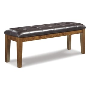 Signature Design by Ashley Ralene Dining Room Bench in Medium Brown