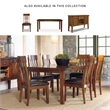 Ashley Furniture Ralene Upholstered Dining Chair in Medium Brown