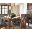 Signature Design by Ashley Ralene Butterfly Dining Table in Medium Brown