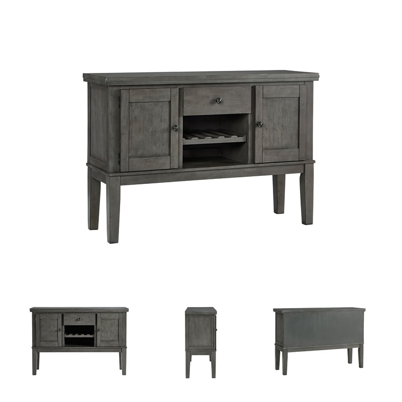 Signature Design by Ashley Ralene Dining Room Server in Medium Brown