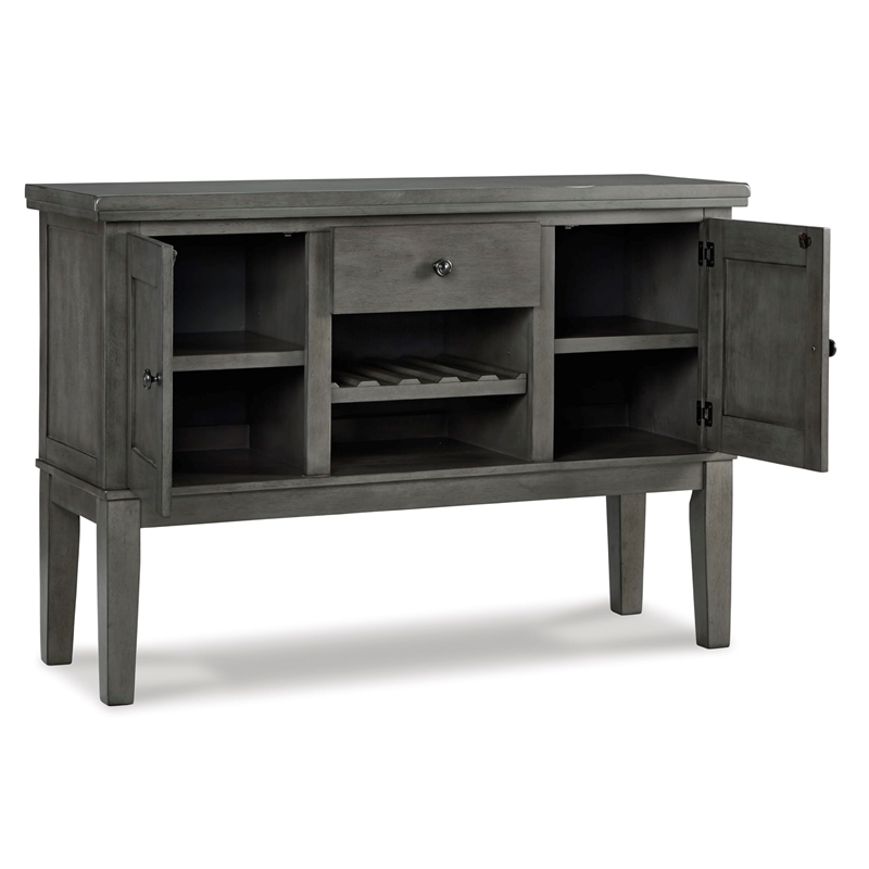 Signature Design by Ashley Ralene Dining Room Server in Medium Brown