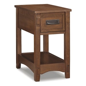 Signature Design by Ashley Furniture Breegin 1 Drawer End Table in Brown