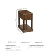 Signature Design by Ashley Furniture Breegin 1 Drawer End Table in Cherry