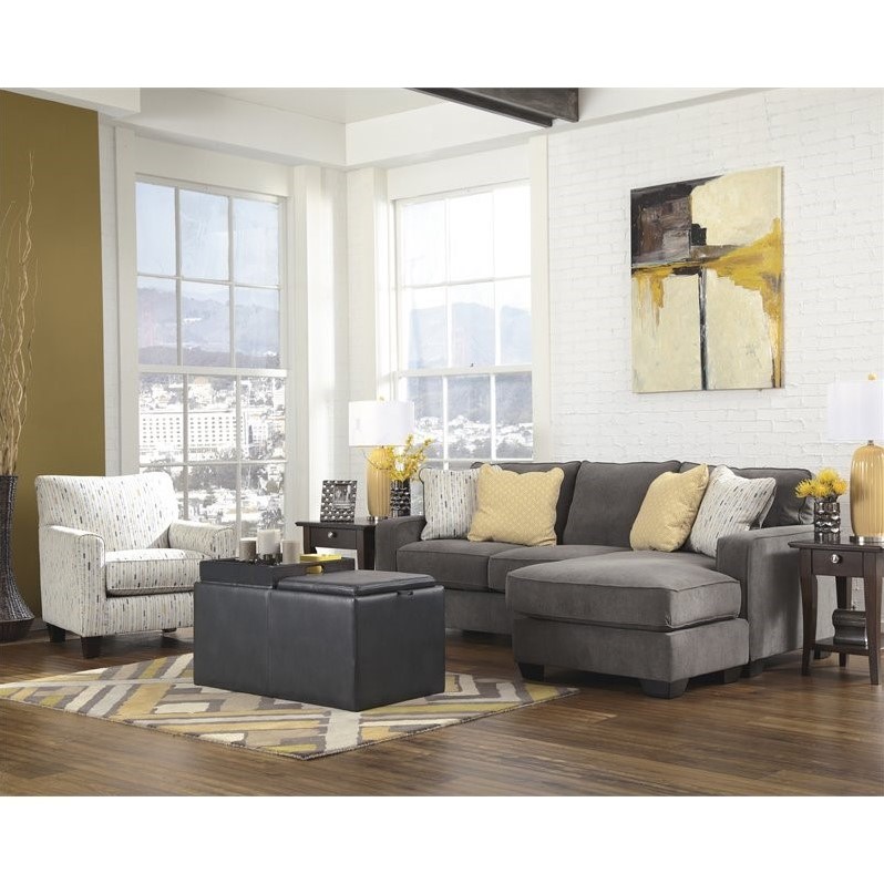 Ashley Furniture Sectional Fabric ashley furniture hodan fabric 2 piece sectional in marble - 7970018 Ashley Furniture Sectional Fabric ashley furniture hodan fabric 2 piece sectional in marble - 7970018