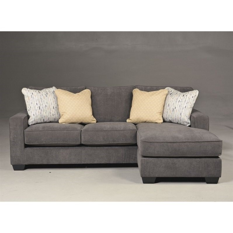Ashley Furniture Hodan Fabric 2 Piece Sectional in Marble 