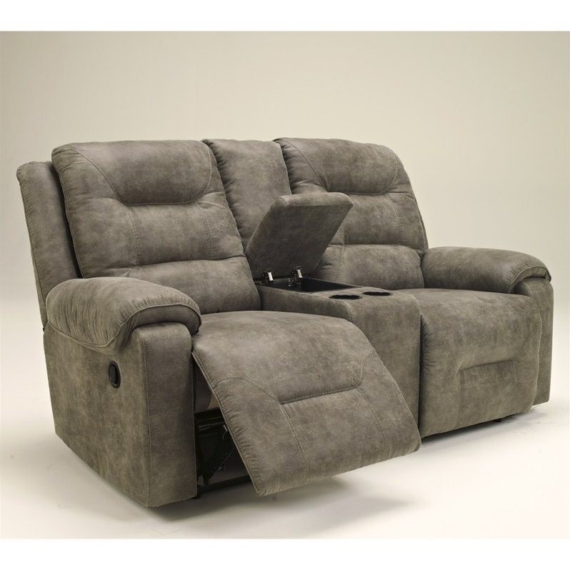 Ashley Furniture Rotation Double Power Reclining Loveseat ...

