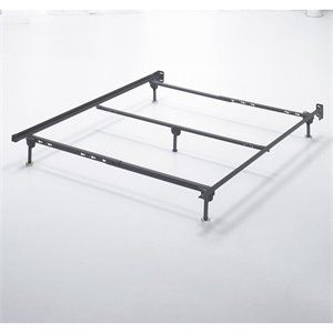 ashley furniture queen metal bed frame in black