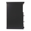 Signature Design by Ashley Maribel 1 Drawer Wood Nightstand in Black