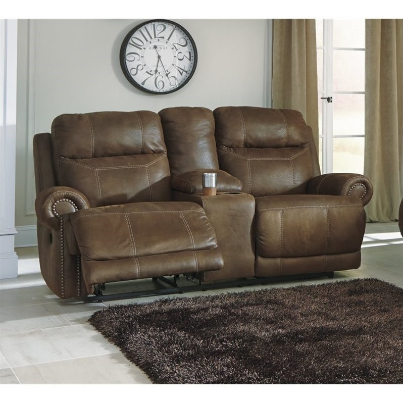Ashley Furniture Austere Power, Ashley Leather Recliner Sofa Loveseat