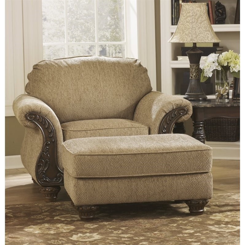 Accent Chair With Storage Ottoman / Kinfine USA Armless Accent Chair