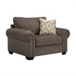 Ashley Emelen Chenille Sofa in Alloy - 4560038