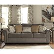 Ashley Emelen Chenille Sofa In Alloy - 4560038